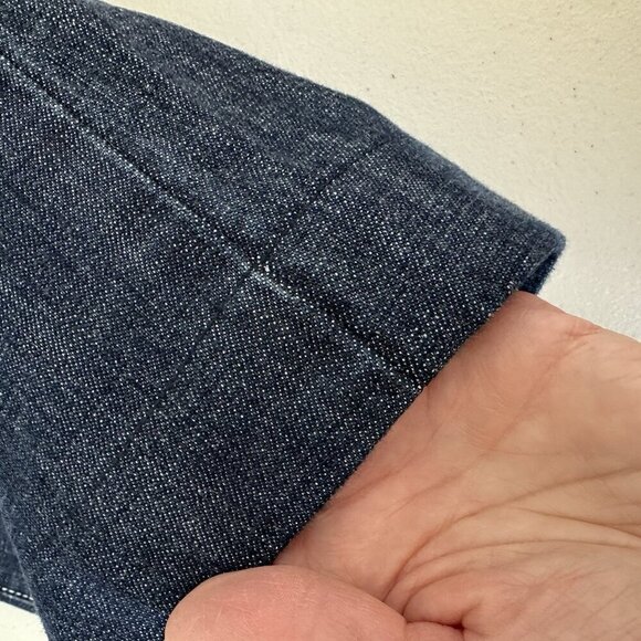 7 For All Mankind Dojo Original Trouser Flare Jean Blue Size 31x29 - Picture 10 of 11